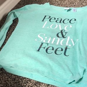 Peace love and sandy feet!